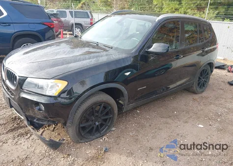 2013 BMW X3 xDrive28I из США, поврежденный, VIN 5UXWX9C50D0A08883
